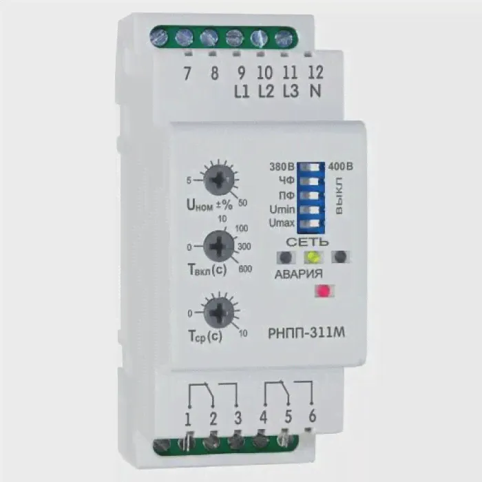 Реле напряжения РНПП-311М-УХЛ4 OptiDin КЭАЗ-0