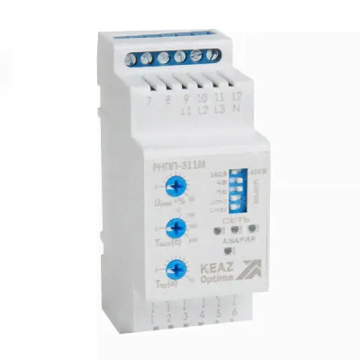 Реле напряжения OptiDin РНПП-311М-УХЛ4 КЭАЗ (1)
