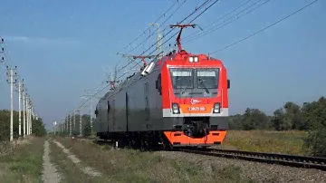 Скоростные испытания электровоза 2ЭВ120-001/002Б